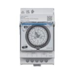 HAGER Interrupteur horaire 16A monophasé électromécanique 1 voie journalier sans réserve 3 module - EHN110 – Image 2