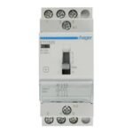 HAGER Contacteur Jour / Nuit 25A 3F/NO triphasé 2 modules - ETC325 – Image 4