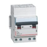 LEGRAND DX3 Disjoncteur tétrapolaire 20A auto/vis courbe C 4,5kA 400V - 406920