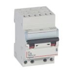 LEGRAND DX3 Disjoncteur tétrapolaire 25A auto/vis courbe C 4,5kA 400V - 406921