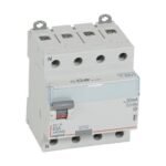 LEGRAND DX3 Interrupteur différentiel tétrapolaire 63A 30mA type F 4 modules 400V - 411696