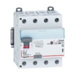 LEGRAND DX3 Interrupteur différentiel tétrapolaire 40A 30mA type B 4 modules 400V - 411966